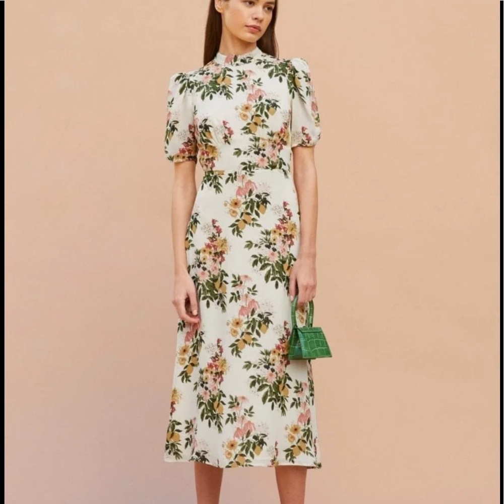 REFORMATION DUSK DRESS SIZE 10 NWT